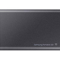 Samsung T7 1TB Portable SSD - 1050MB/s USB 3.2 Gen2 Grey Aluminum Samsung T7 1TB Portable SSD - 1050MB/s USB 3.2 Gen2 Grey Aluminum
